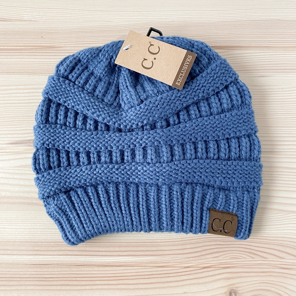 C.C Beanie Dark Denim